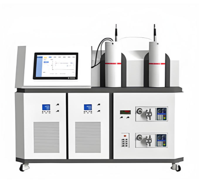 Fully Automatic Continuous Flow Reaction Calorimeter Laboratory Equipment - Stainless Steel 250kg 10-inch Touchscreen 0-5000 J/min Automated Dosing Multi-Sensor Input Overheat Protection