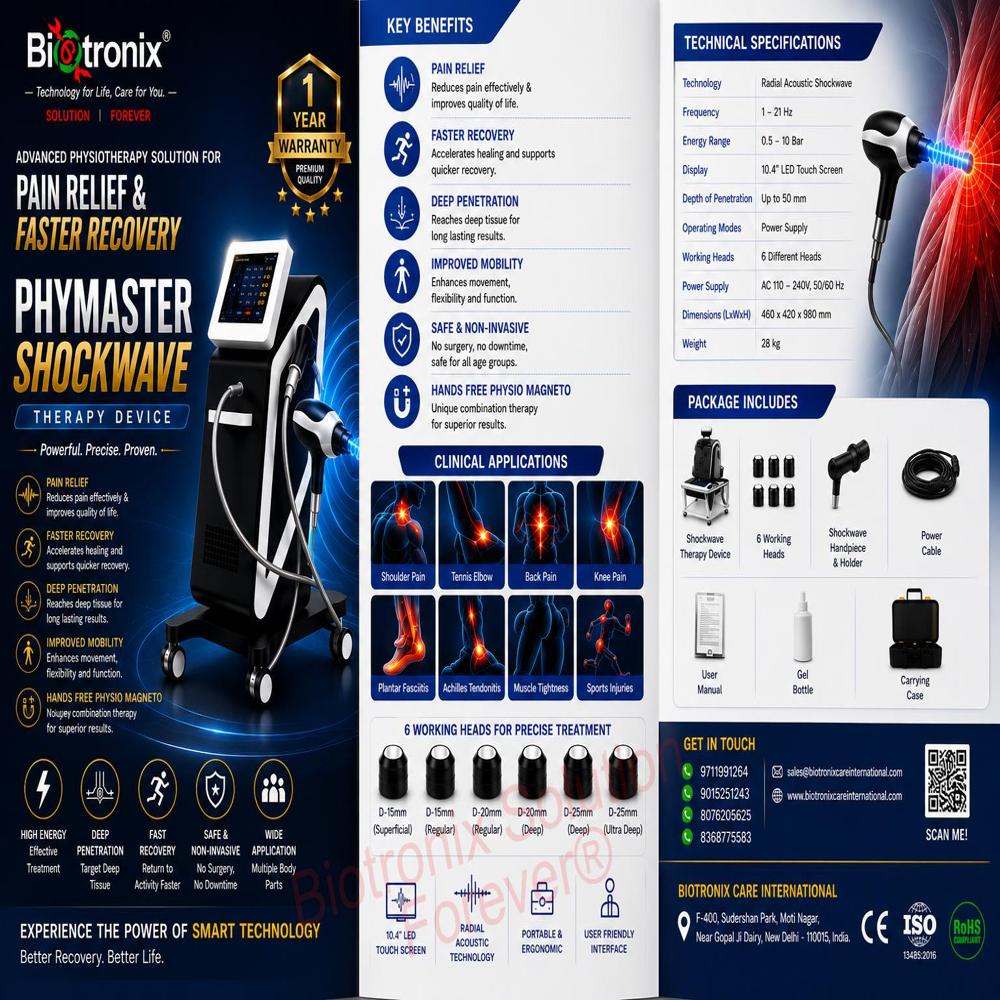 AIRSHOCK PRO Advanced Tendon Rehabilitation Therapy Machine