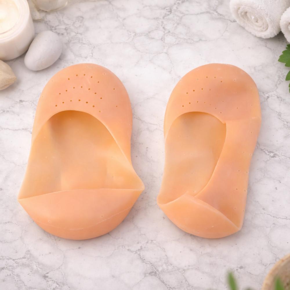 Silicone Heel Protector Socks Anti Crack Foot Care Socks (1 Pair)