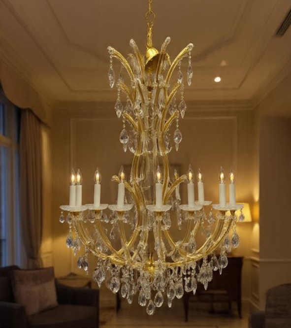 17 Light Fancy Mariya Chandelier