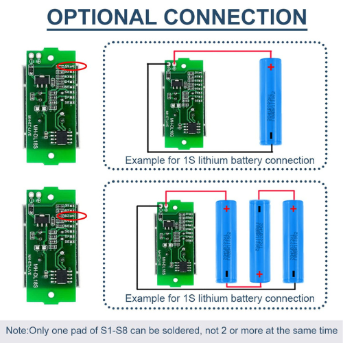 MH-DL18S Lithium Battery Capacity Indicator Module