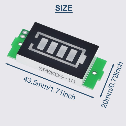 MH-DL18S Lithium Battery Capacity Indicator Module
