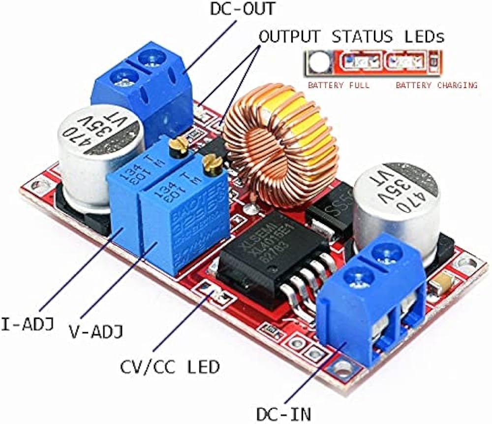 XL4015 5A CC CV Adjustable DC-DC Step Down