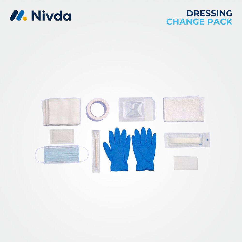 General Dressing Change Kit - Color: Blue