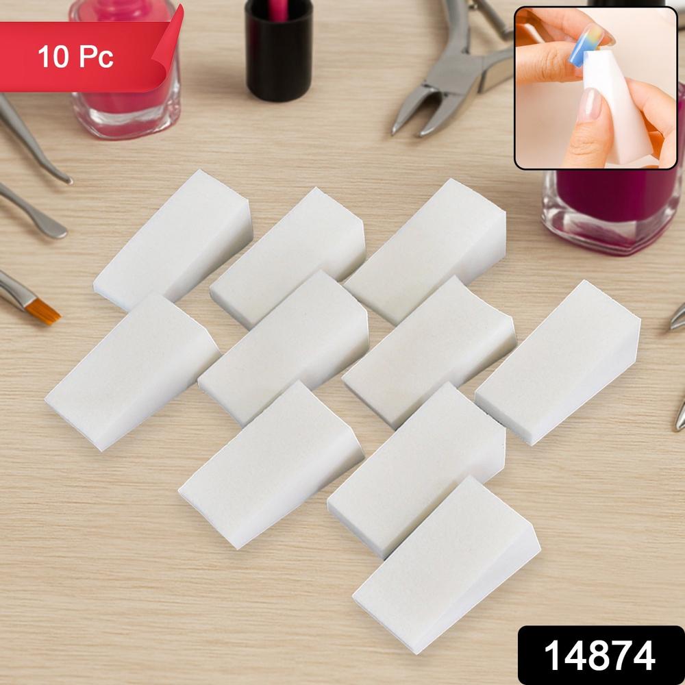 10 Pcs Nail Buffer Blocks Professional Manicure & Pedicure Nail Polishing Sponge - Application: As Per Product Requirement