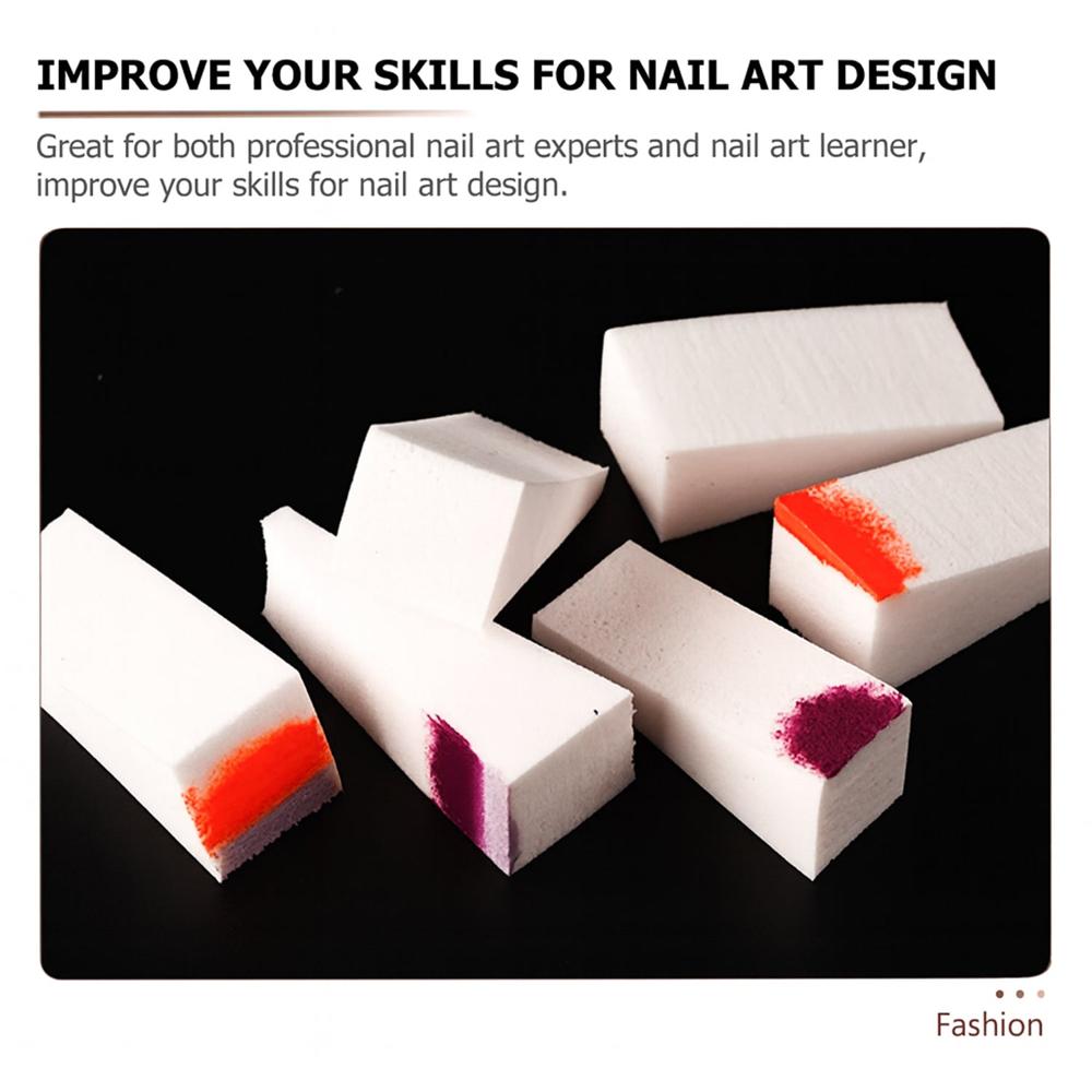 10 Pcs Nail Buffer Blocks Professional Manicure & Pedicure Nail Polishing Sponge