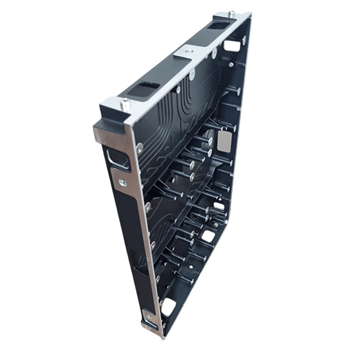 320x480mm Indoor Die Cast Aluminium LED Display Cabinet For Advertising LED Screen