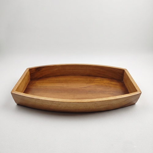(L-7.5 x W-12 x H-1.75 inch) Wooden Tray Serving Tray