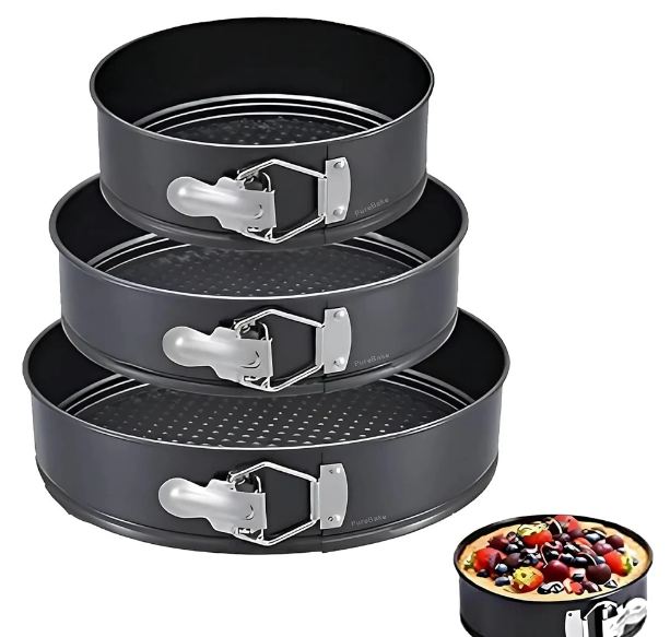 Lockable Mould 3 Pc Set Flair - Color: Black