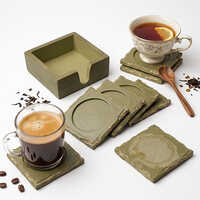 (l-4 X W-4 X H-1.5 Inch) Tea Coaster - Capacity: Suitable For Cups And Glasses Pcs/hr