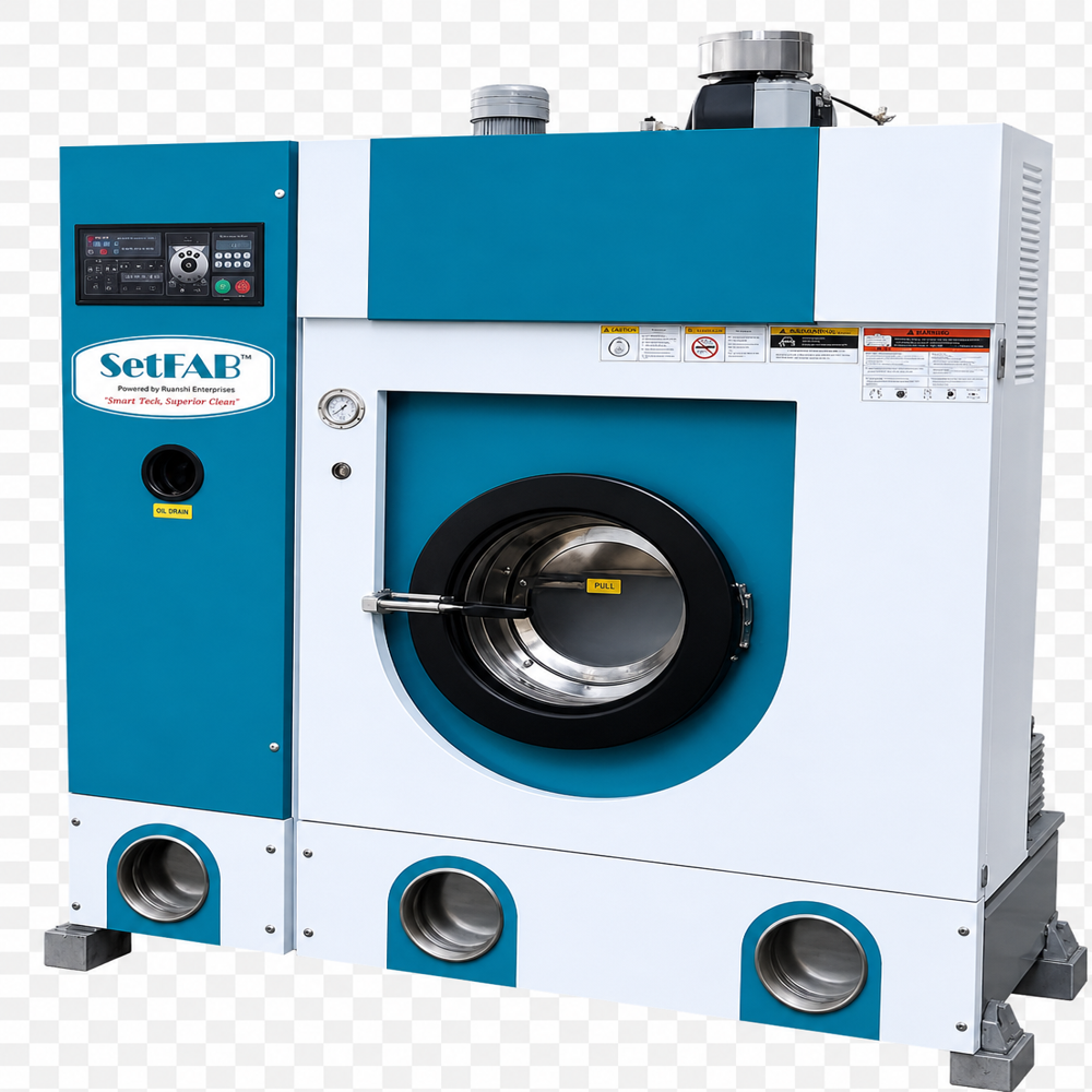 Hydrocarbon Dry Cleaning Machine - Capacity: 8 Kg