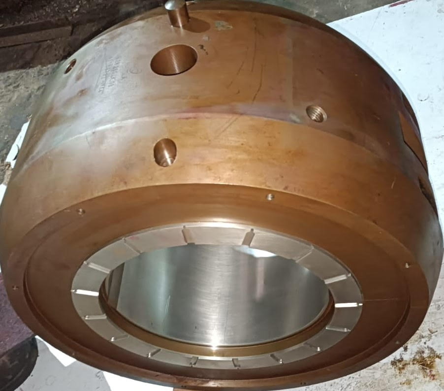 Wartsila Alternator Generator Bearing Rebabbitting and Repair
