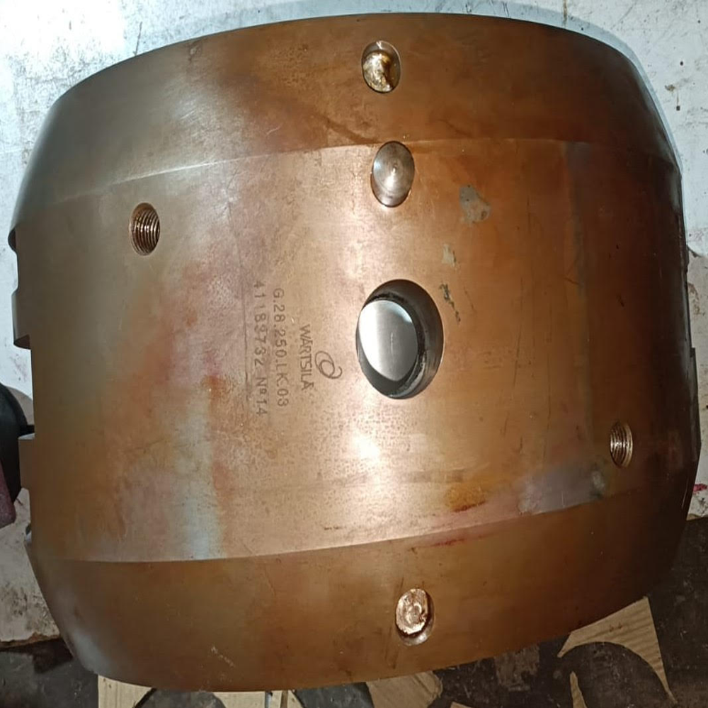 Wartsila Alternator Generator Bearing Rebabbitting and Repair