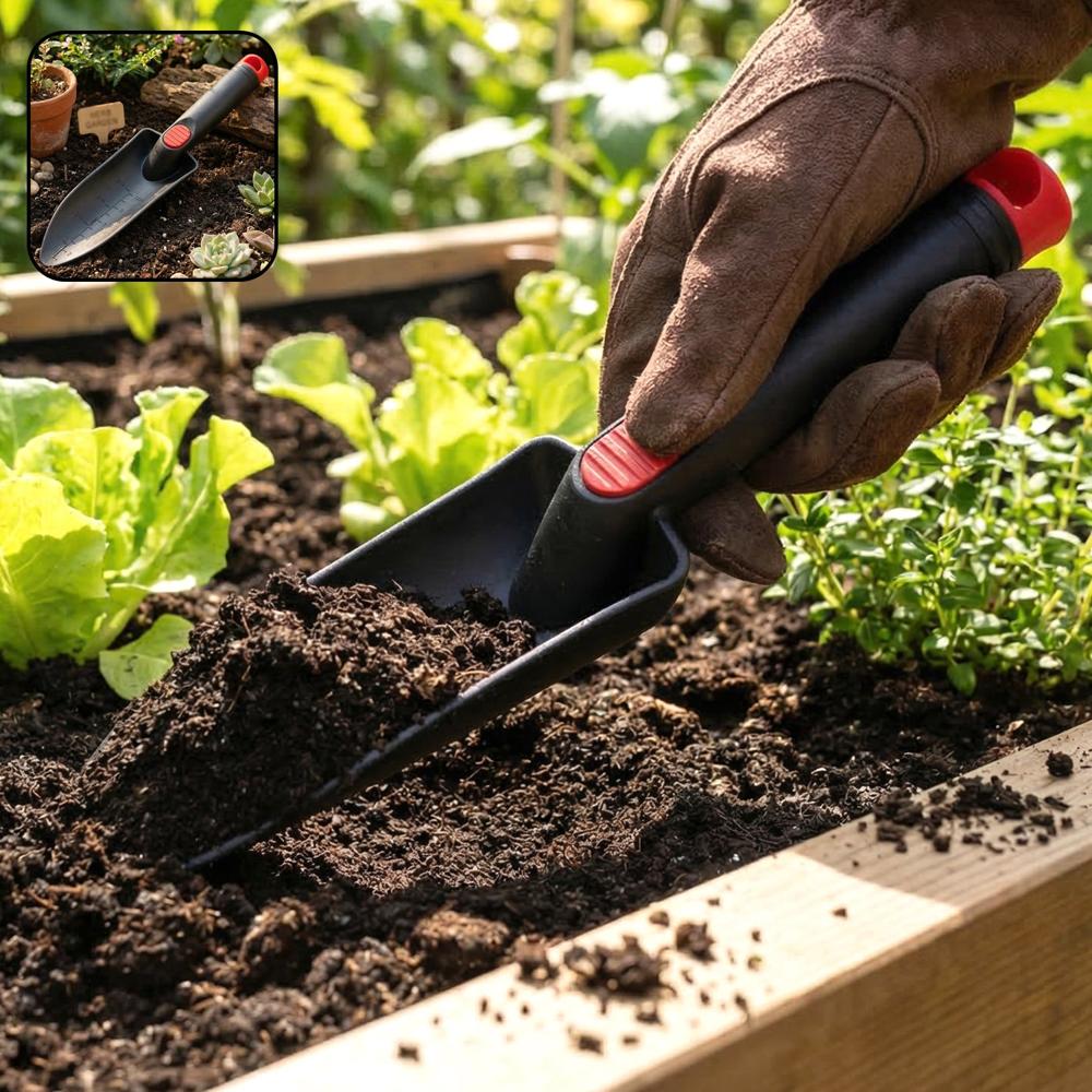 Hand Garden Trowel Soil Scoop Tool (1 Pc, 28 Cm) - Application: As Per Product Requirement