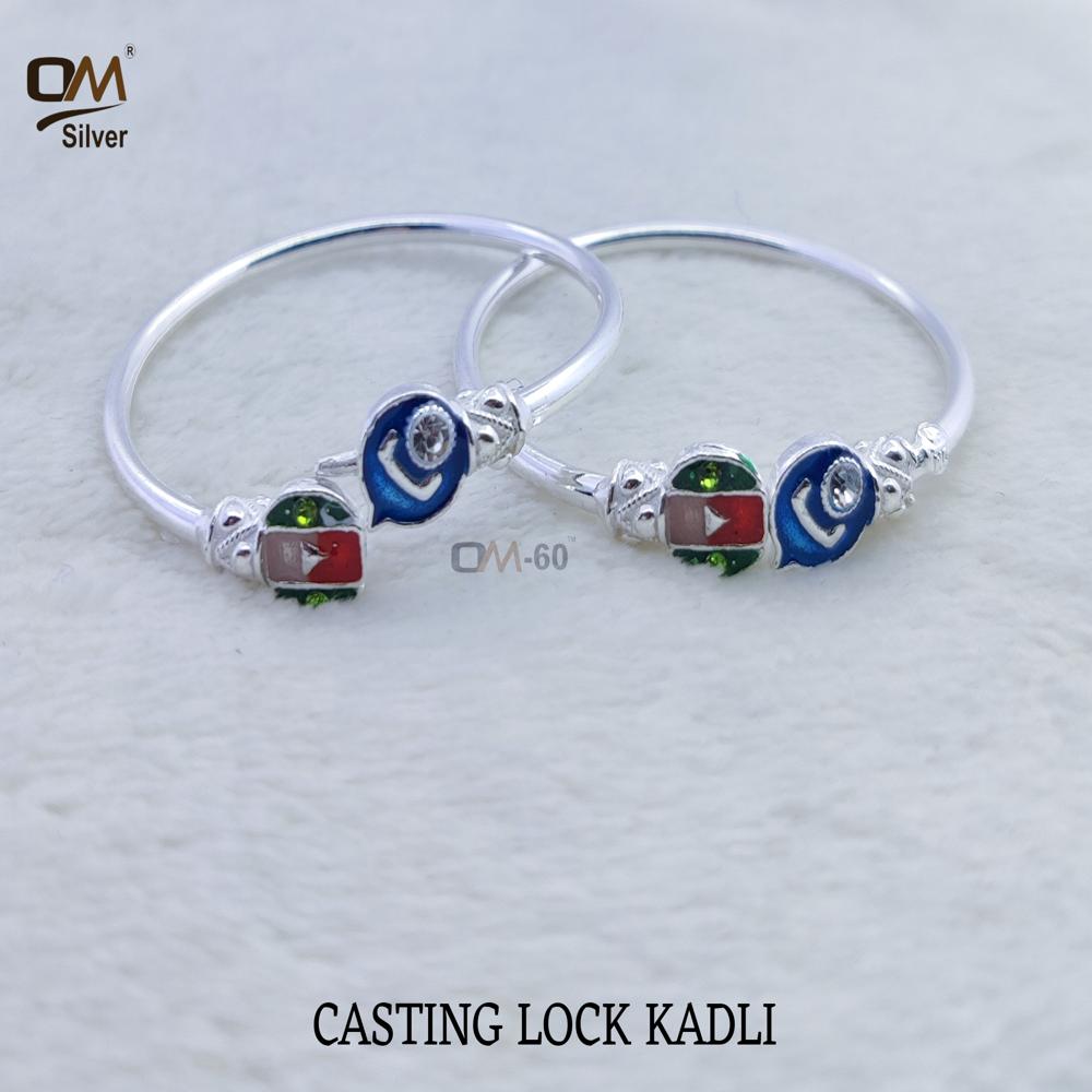 Casting Bachha Kadli - Silver Jewelry | Sparkling Design For Children, Encouraging Imagination And Unique Self-expression