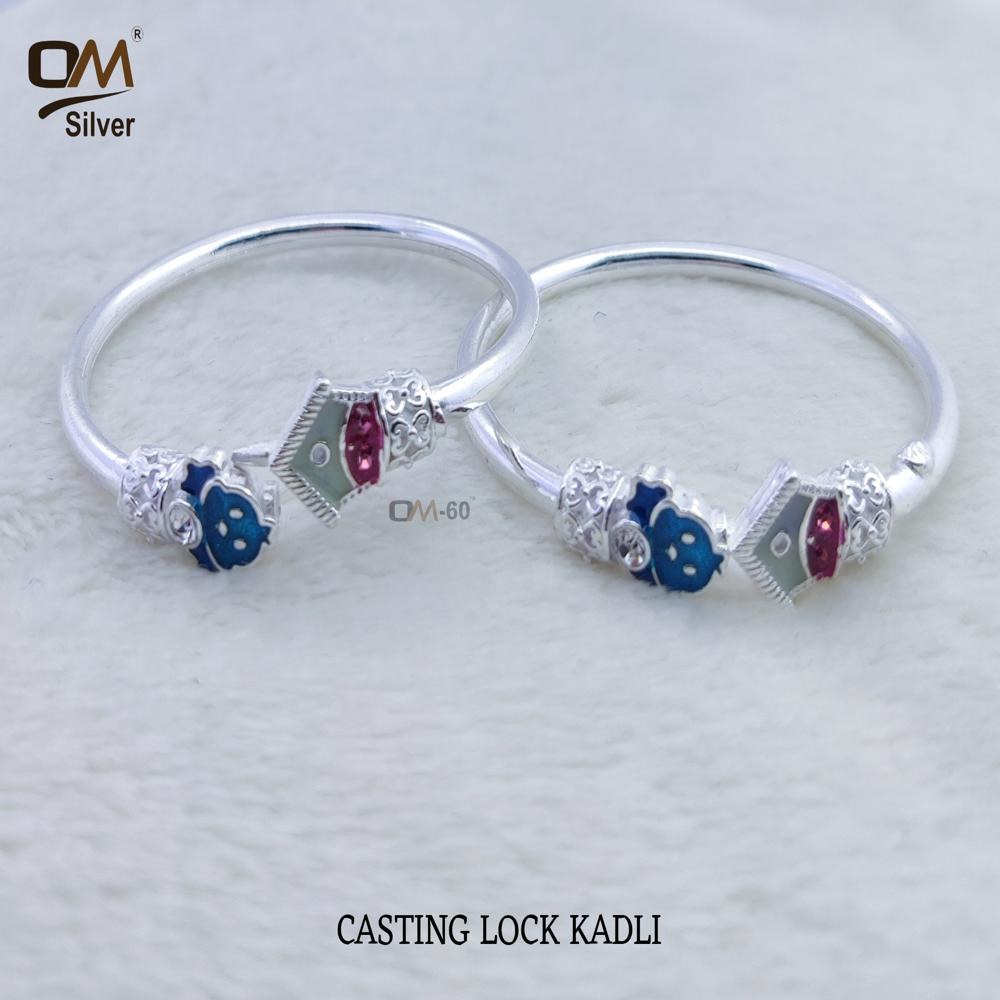 Casting Bachha Kadli - Silver Jewelry | Sparkling Design For Children, Encouraging Imagination And Unique Self-expression