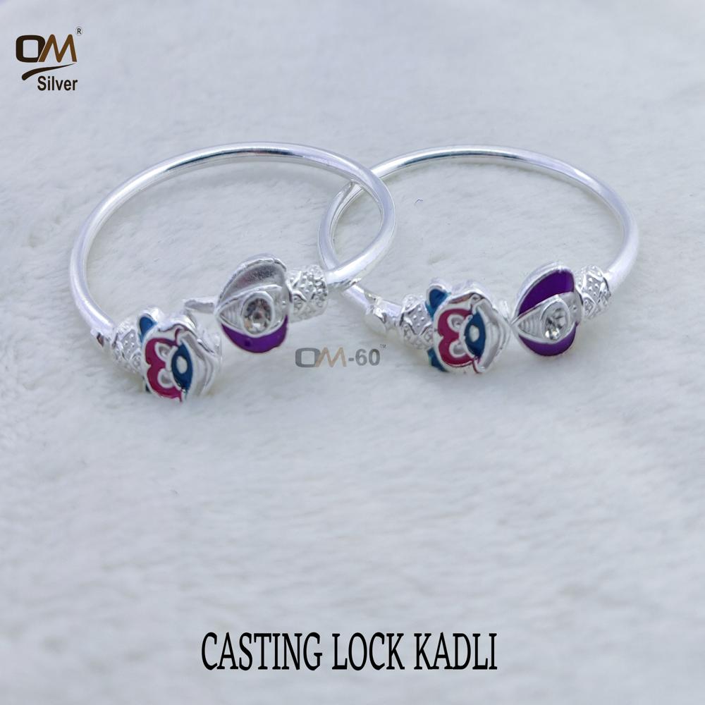Casting Bachha Kadli - Silver Jewelry | Sparkling Design For Children, Encouraging Imagination And Unique Self-expression