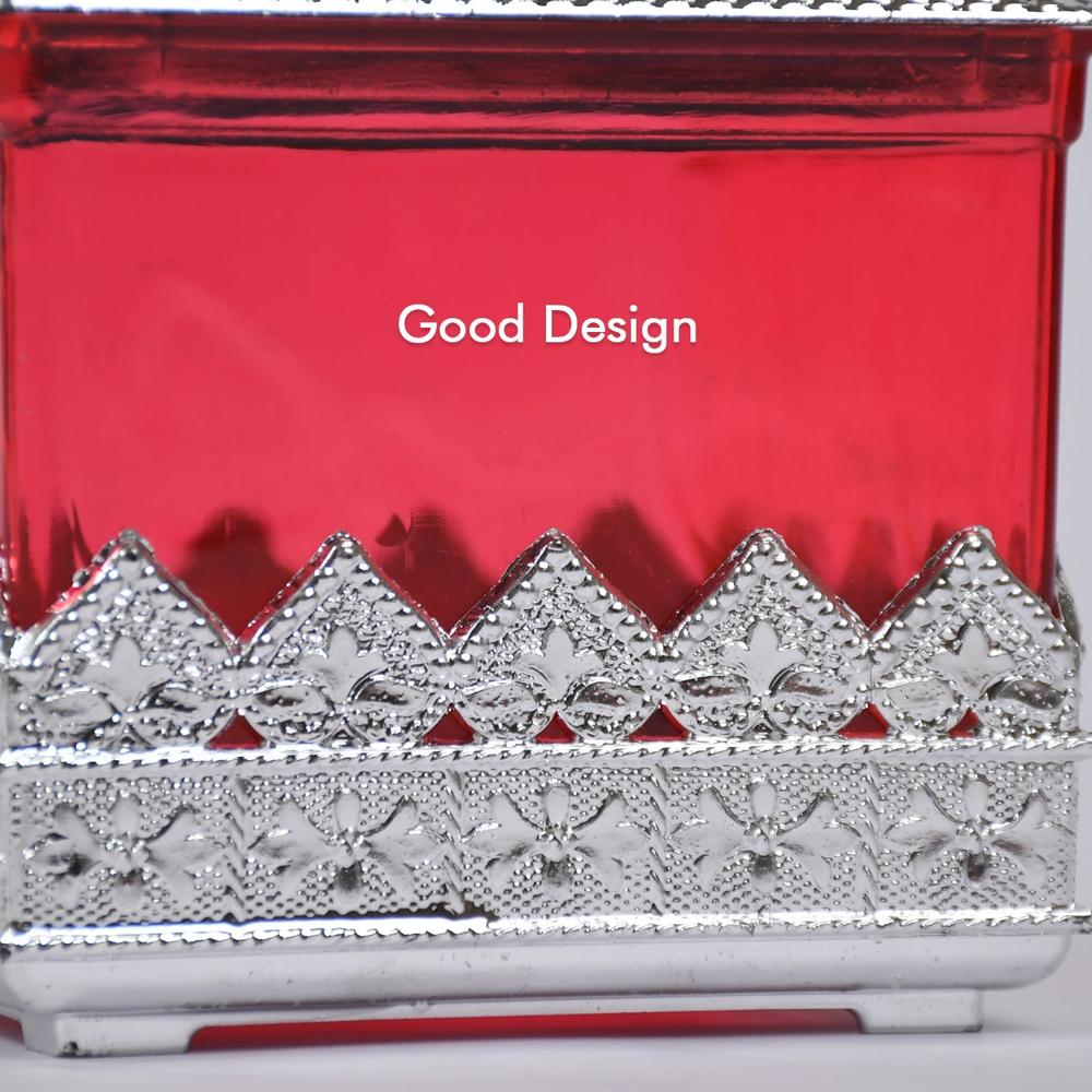Ruby Dry fruit Storage Container - Attractive Design Box for Home & Kitchen