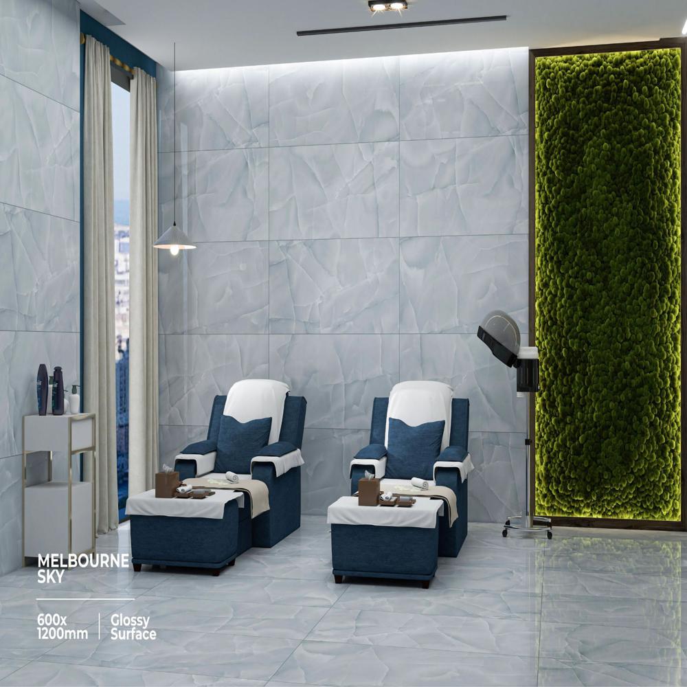 glossy vitrified tile