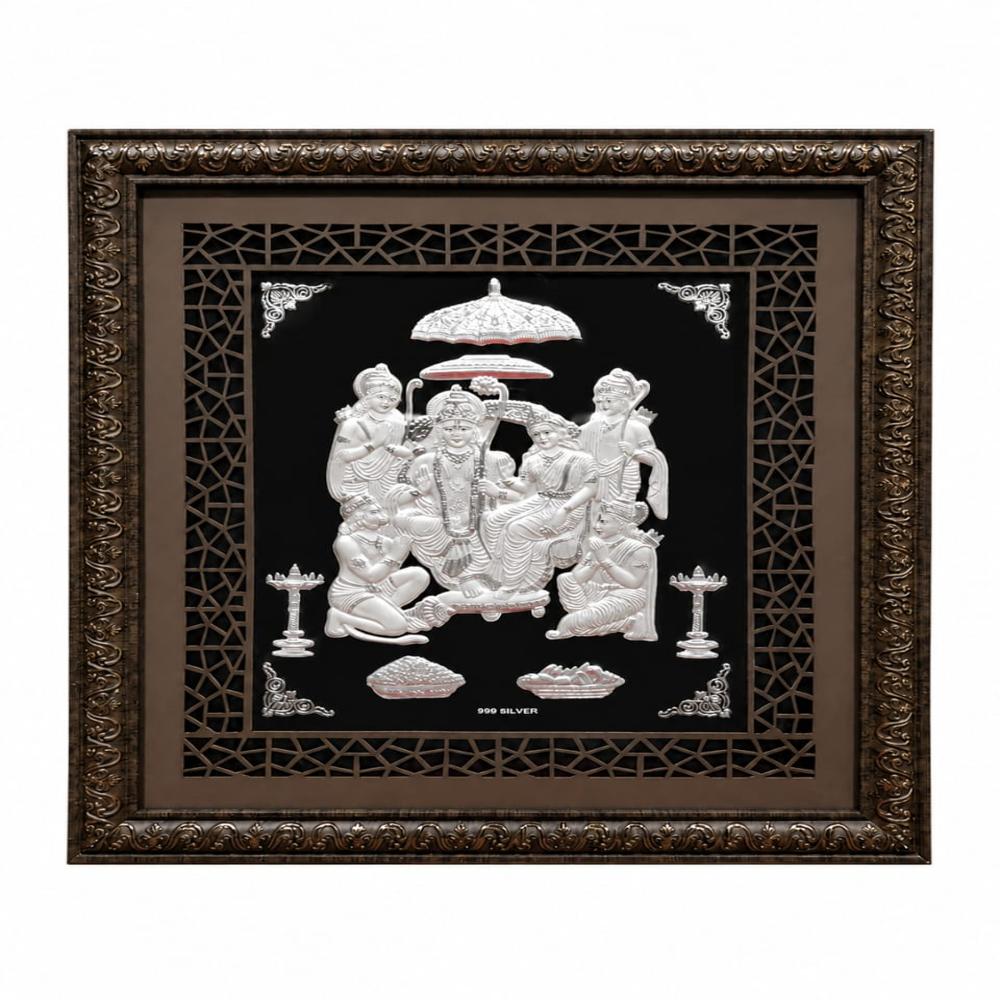 999 Divine Ram Darbar Silver Frame