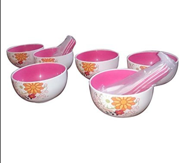 Nayasa Round Bowl Set - Capacity: 250 Milliliter (Ml)