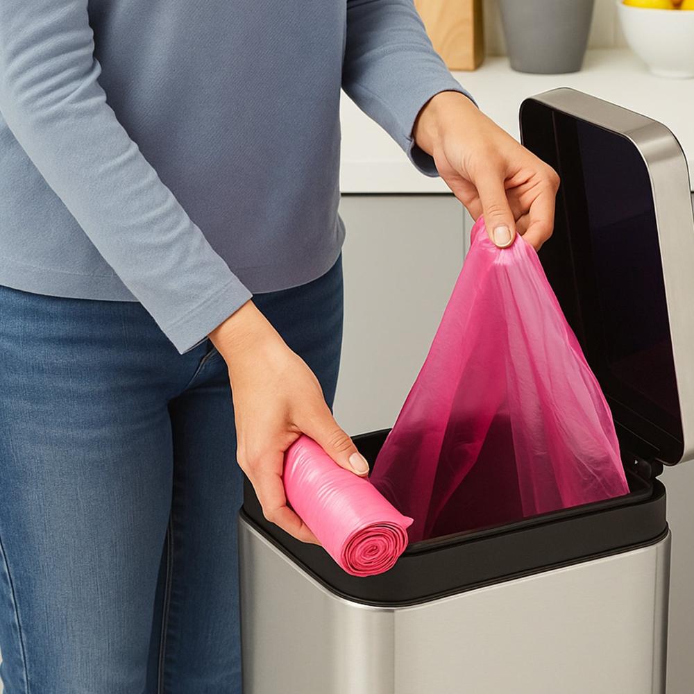 Garbage Bags Roll 45 X 45 Cm (1 Pc / Mix Color) - Application: As Per Product Requirement