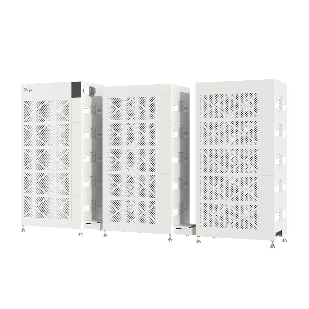 Deye GB-W Series Indoor C&I Energy Storage System (60kWh-192kWh) with 30kW-125kW Hybrid Inverter