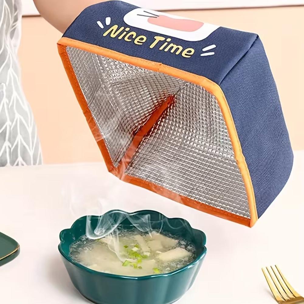 Reusable Fabric Food Cover (19 x 19 Cm, 1 Pc)