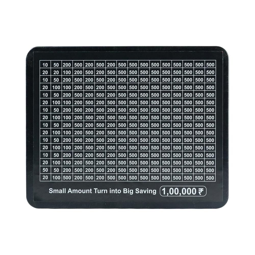 Reusable Savings Tracker Money Box (1 Pc)