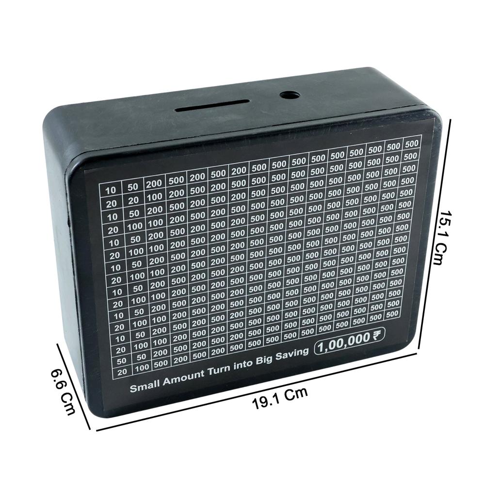 Reusable Savings Tracker Money Box (1 Pc)