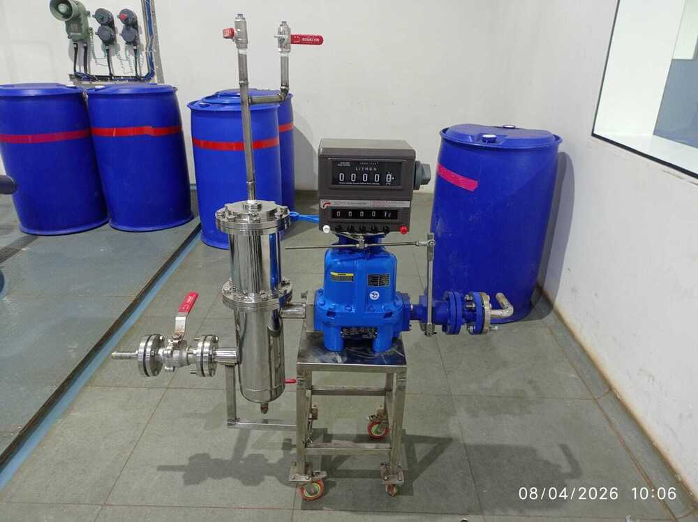 Preset Valve For Flowmeter - Cast Iron/aluminum, 2-4 Inch, Blue/grey | Mechanical Counter, Programmable Shut-off, Ip54 Weatherproof