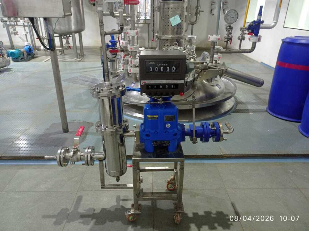 Preset Valve For Flowmeter - Cast Iron/aluminum, 2-4 Inch, Blue/grey | Mechanical Counter, Programmable Shut-off, Ip54 Weatherproof