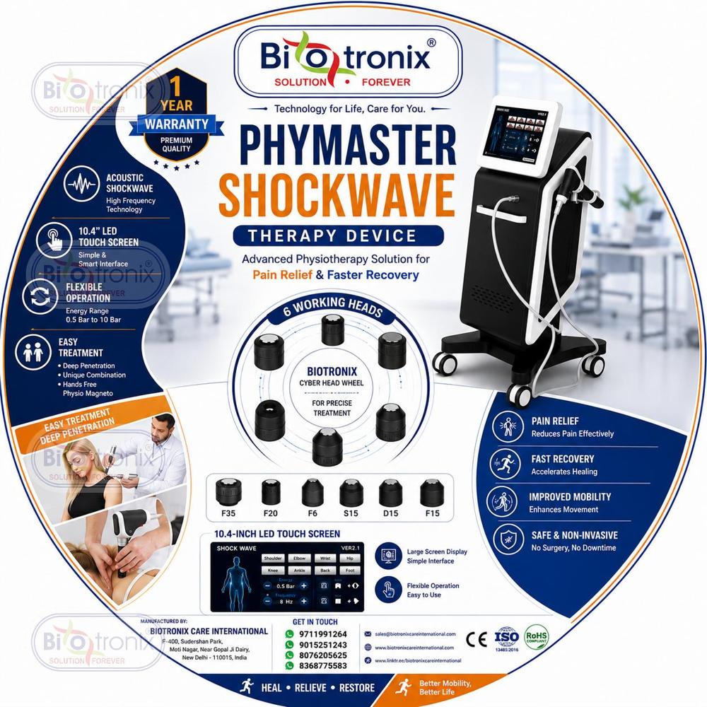 AIRSHOCK PRO 6 Head Shockwave Therapy Machine