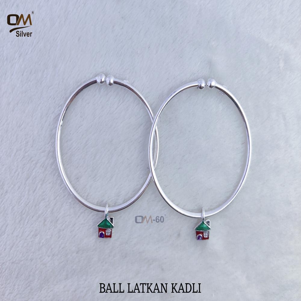 Bachha Kadli - Silver Bangles, 5 Weight | Unique And Imaginative Jewelry For Children, Perfect For Any Occasion, Sparkling Delight