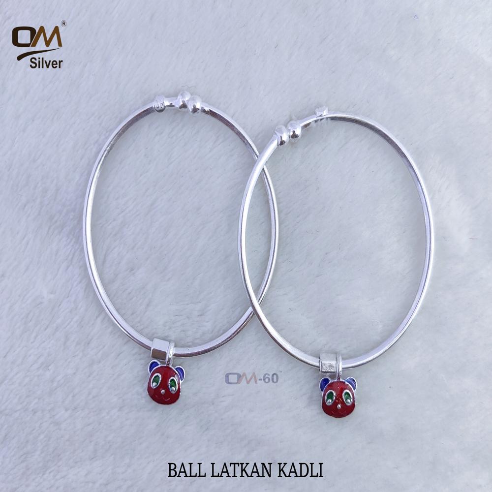 Bachha Kadli - Silver Bangles, 5 Weight | Unique And Imaginative Jewelry For Children, Perfect For Any Occasion, Sparkling Delight