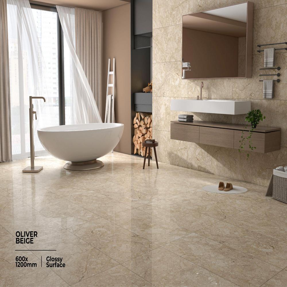 glossy vitrified tile