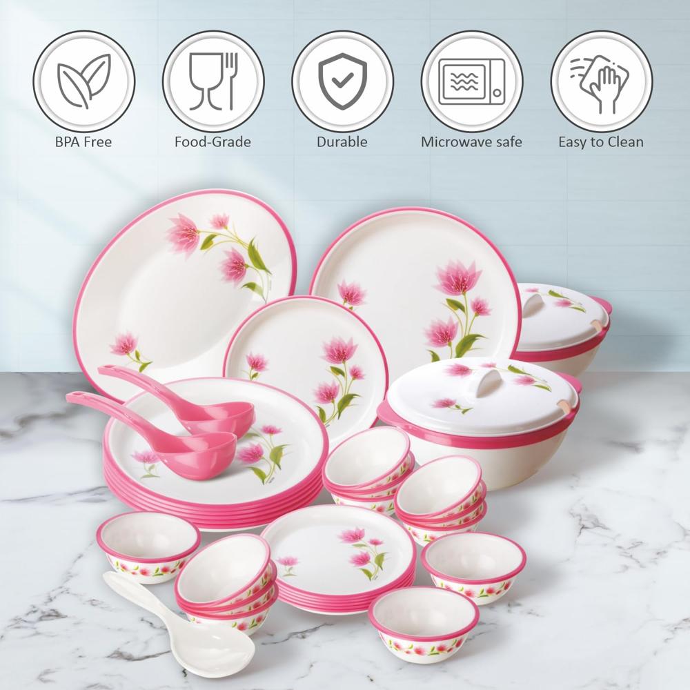 Deluxe Round Dinner Set 32 Pieces