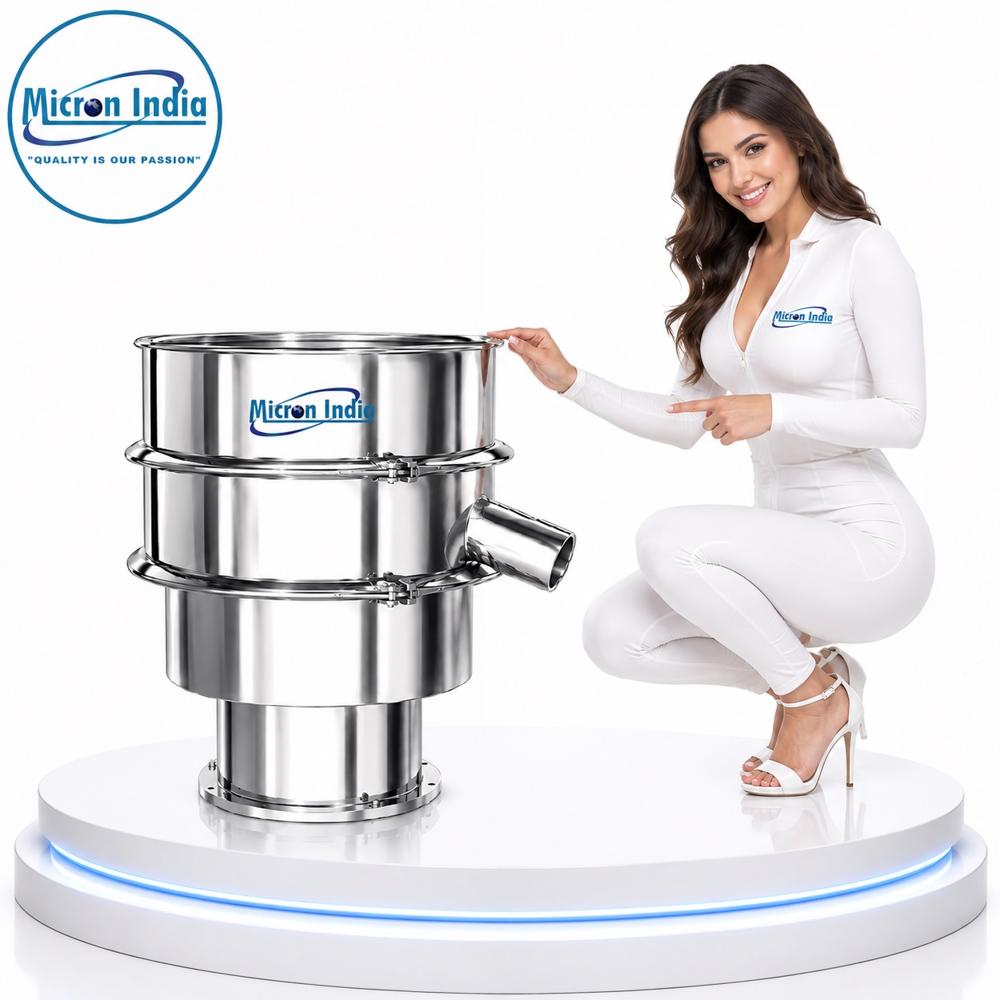 Mini Vibro Sifter 18Inch Diameter - Capacity: 70 Kg