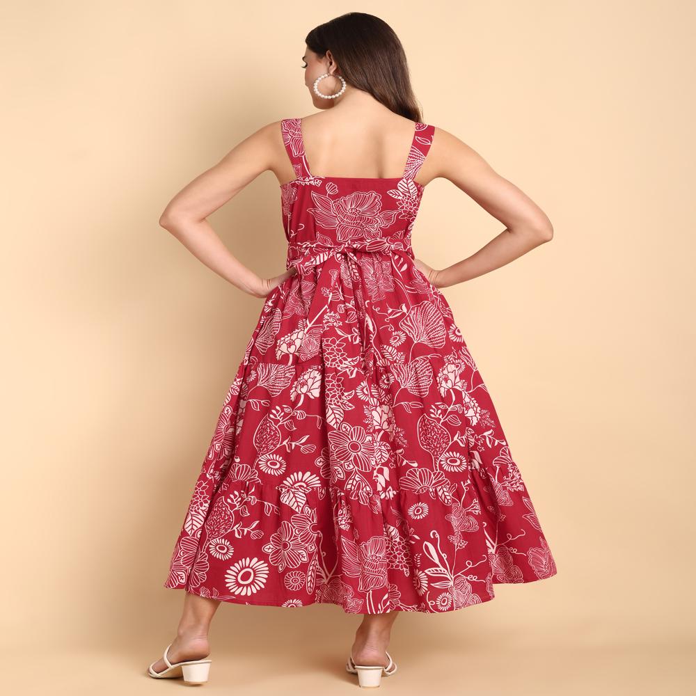 Women Printed Cotton Dresses