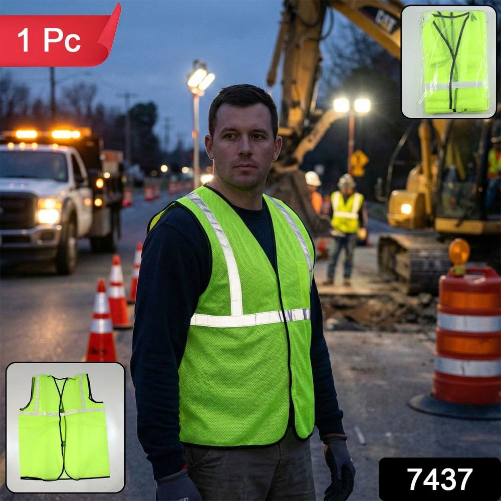 Green Safety Jacket For Construction Protection - Application: As Per Product Requirement