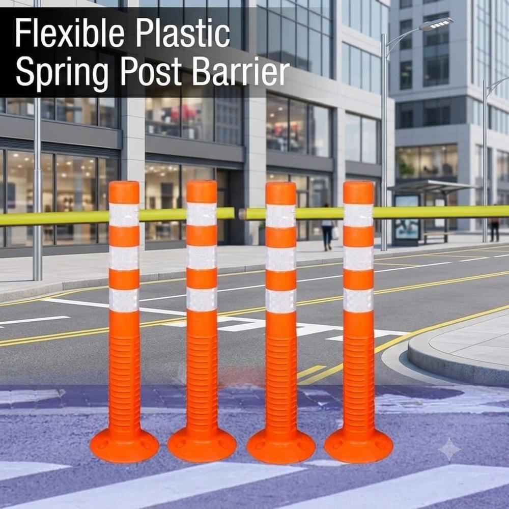 Flexible Spring Post - Color: Oarnge