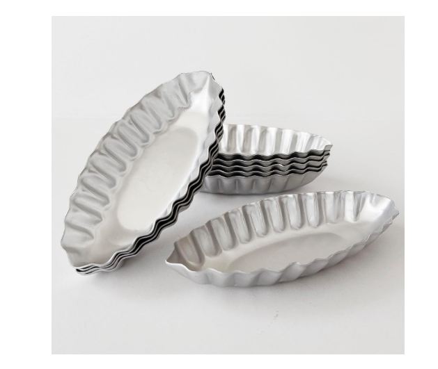 FLUTED BOAT MOULD ALUMINIUM ANODIES 