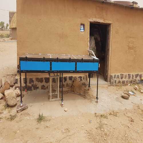 Solar Dryer For Peas