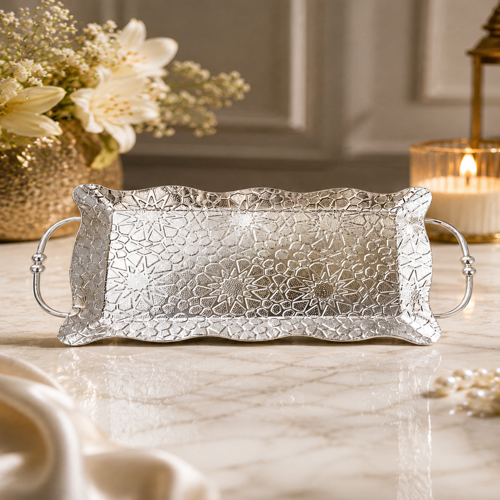 German Silver Plated Tray