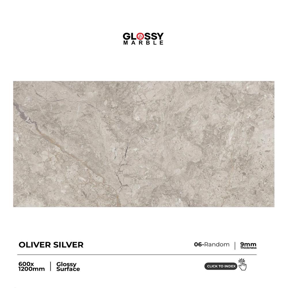 Spark White Glossy Vitrified Tile