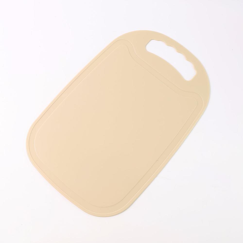 Durable Plastic Chopping Board 34x23 cm (1 Pc)