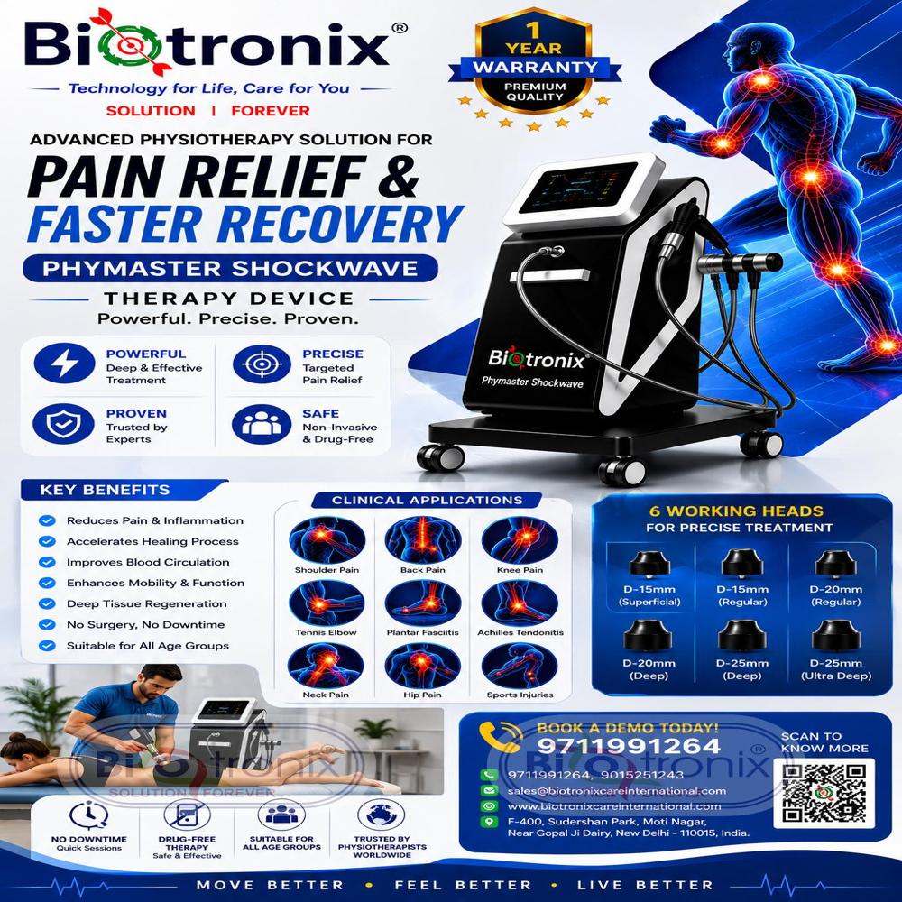 AIRSHOCK PRO Advanced Radial ESWT Physiotherapy Machine
