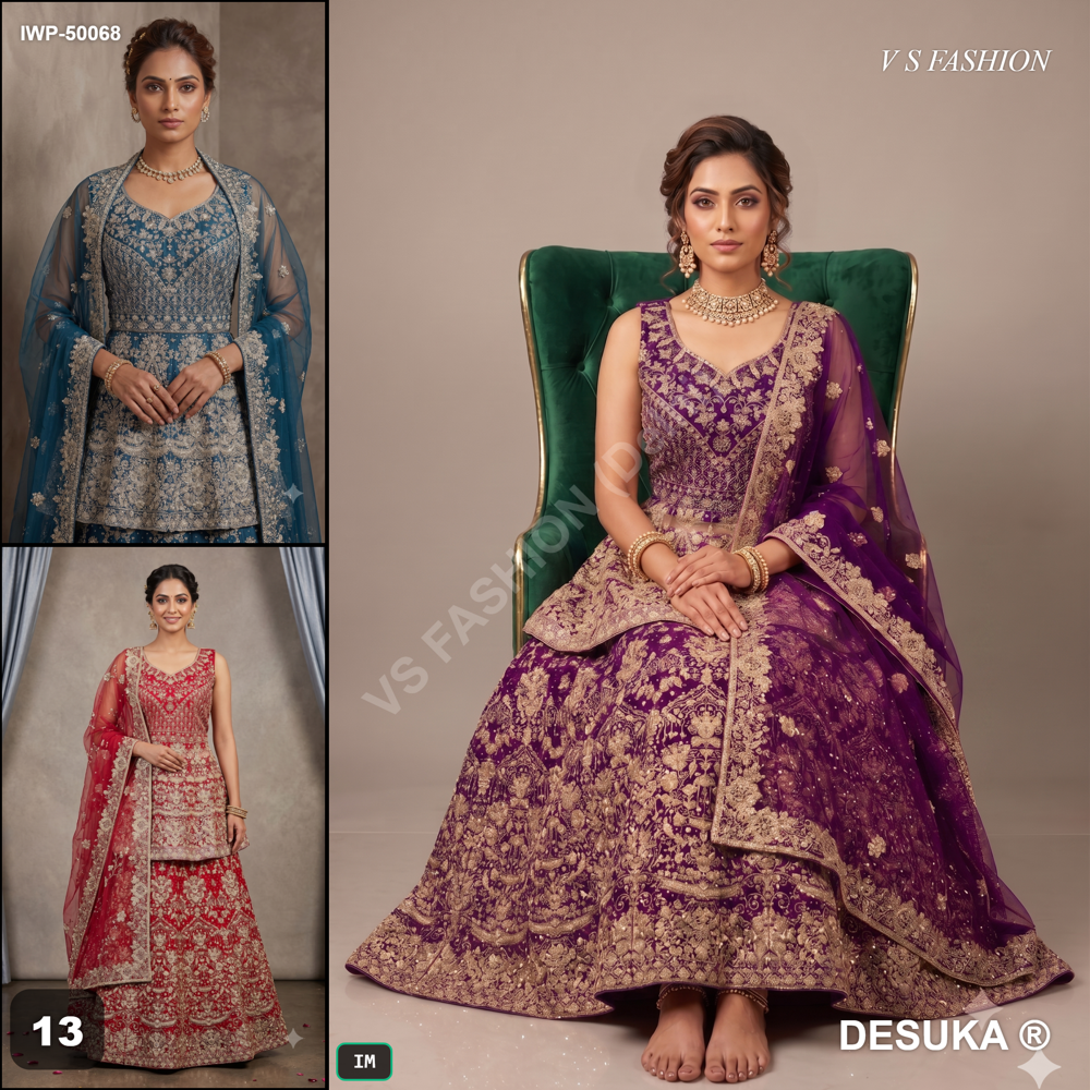 IWP-50068 Festival Indo Western Suit