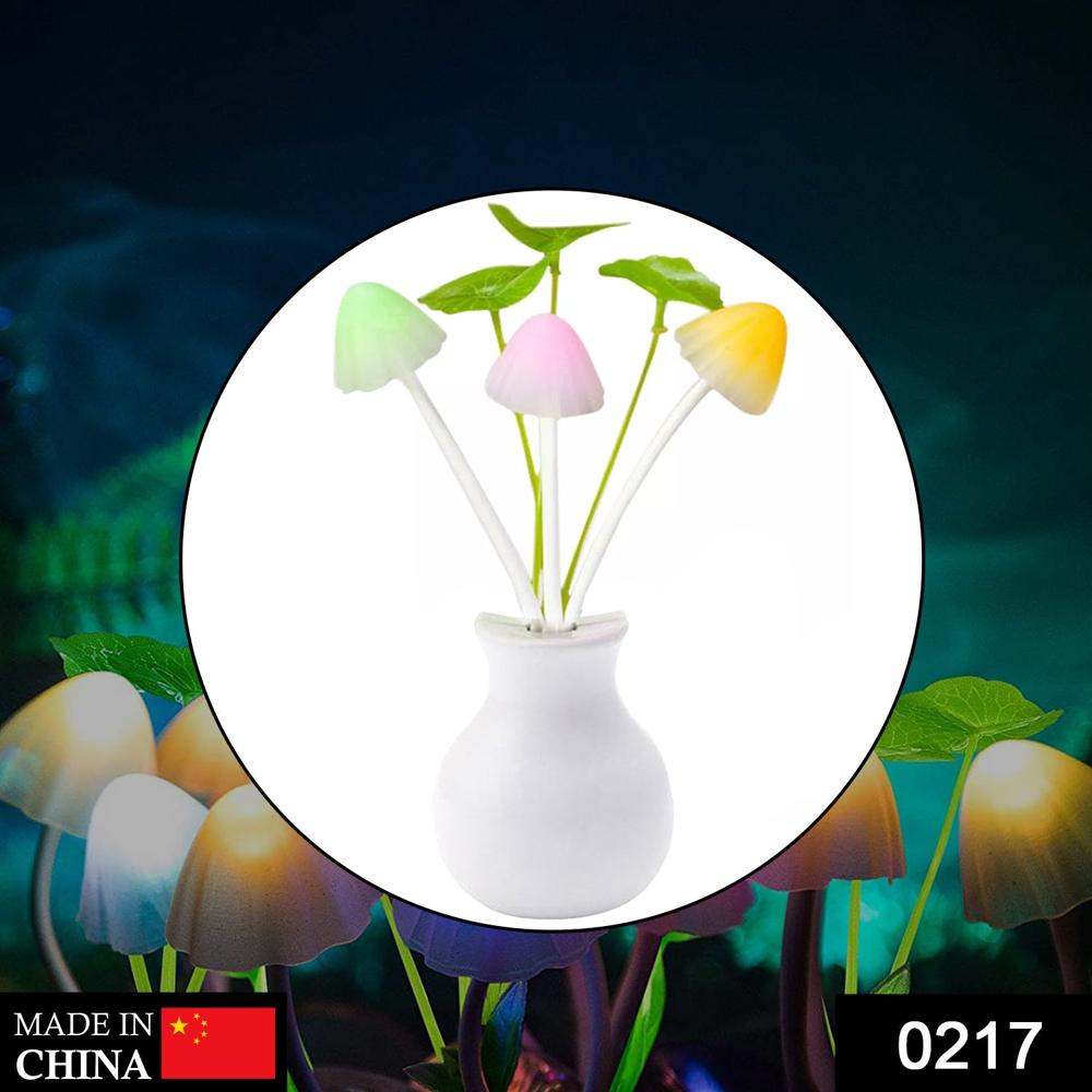Led Dream Night Light Auto On / Off Sensor Mushroom Lamp (Multicolor) - Application: As Per Product Requirement