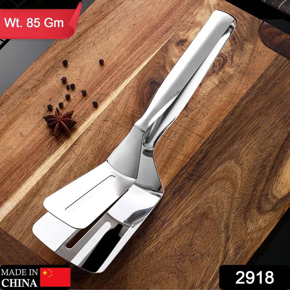 Multifunction Stainless Steel Cooking Tong For Frying & Bbq - Dimension (L*W*H): 27 X 8 X 9 Cm Millimeter (Mm)